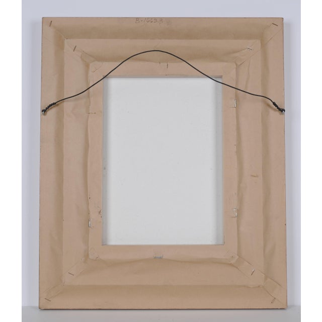 Wood 2000 Viktor Shvaiko "The Mask" Limited Edition Ap 82/100 Serigraph Print Surrounded by a Luxurious Gilded and Matted Frame For Sale - Image 7 of 7