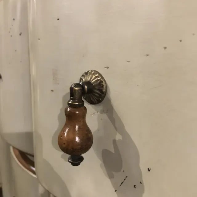 Vintage Italian Louis XV Style Two Drawer Chest For Sale - Image 4 of 13