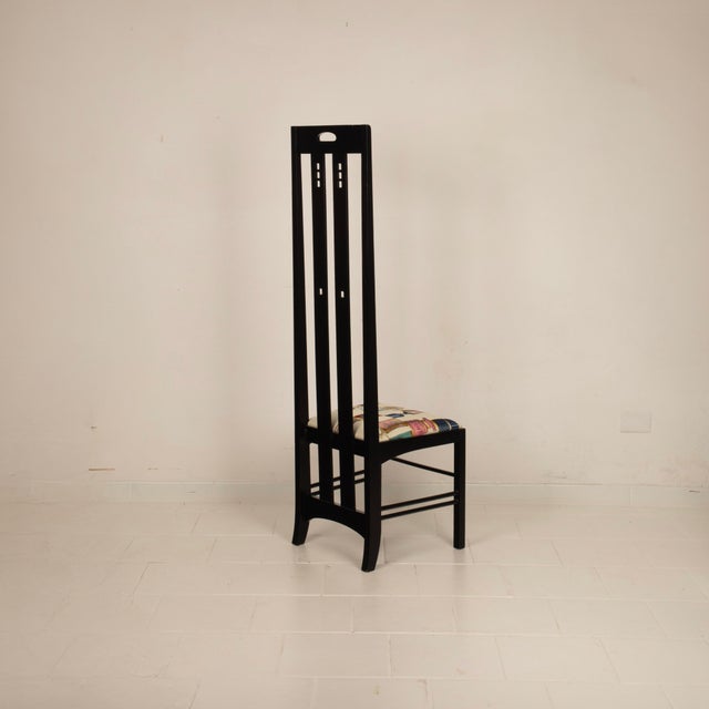 1980s High Ingram Chair by Charles R. Mackintosh for Alivar, 1980s For Sale - Image 5 of 18