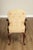 Henredon Scroll and Floral Upholstered Cabriole Leg Armchairs For Sale - Image 15 of 18