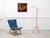 Modern Vintage Red Tripod Floor Lamp, 1950s For Sale - Image 3 of 10