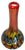 18 Inch Tall Mid-Century Murano Millefiori Polychrome Art Glass Vase For Sale - Image 15 of 18