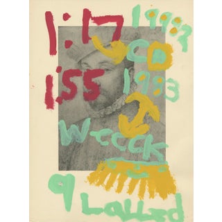 "Head of a Man (D1675)" Original Contemporary Art by Luis Estrada For Sale