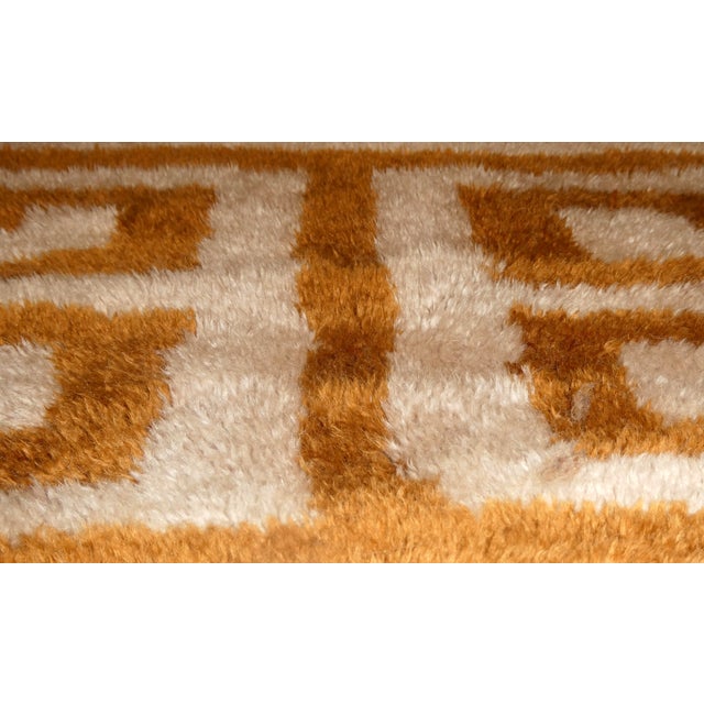 Textile Beni Mrirt Blush and Copper Wool Runner 3' X 10' For Sale - Image 7 of 7