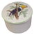 Vintage Fine Porcelain Leart Brazil Tropical Birds Collection Toucan Trinket Box For Sale