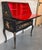 Wood Chippendale Style Slant Top Desk in Black Lacquered Wood, circa 1900 For Sale - Image 7 of 18