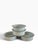 Matching set of four (4) vintage rim soup bowls in the iconic "Blue Mist" pattern by Dansk. Designed by the acclaimed...