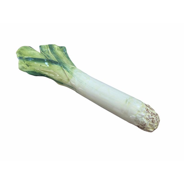 Vintage Trompe Loleil Ceramic Vegetable Decorative Objects - Set of 5 For Sale - Image 12 of 17