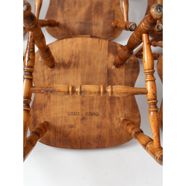 Mid Century Colonial Revival Spring Rocking Chair For Sale - Image 14 of 15