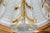 Art Deco French Copper and Frosted Glass Three-Light Ceiling Light, 1930s For Sale - Image 13 of 18
