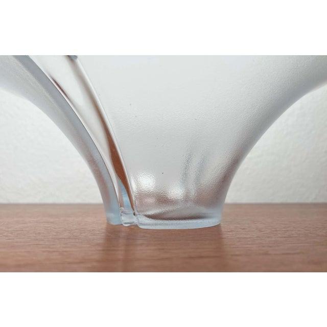 Vintage Danish Glass Bowl from Holmegaard, 1970s For Sale - Image 12 of 18