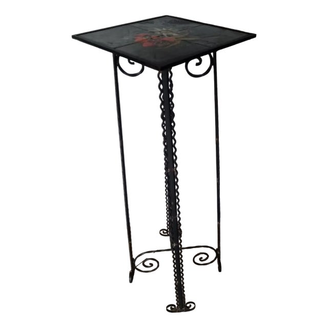 Wrought Iron Stand, 1950s For Sale