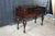 Antique Early 20th C. American Mahogany Spinet Writing Desk Console Hall Table For Sale - Image 6 of 18
