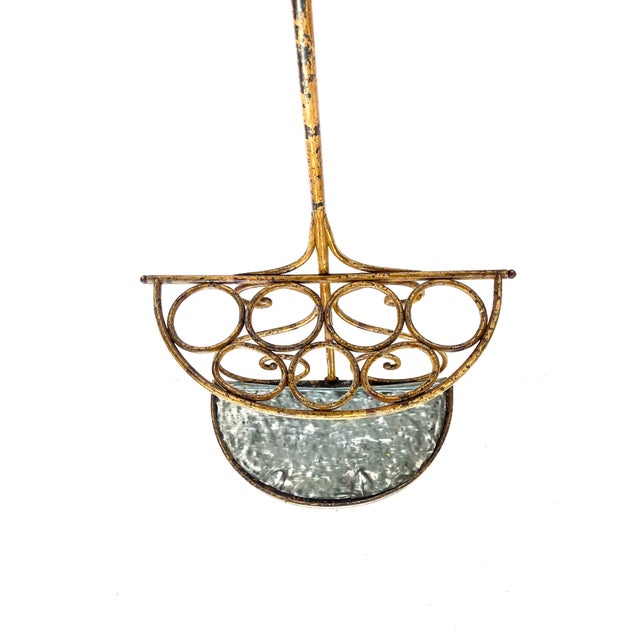 Art Deco Coat Rack and Umbrella Stand in Cast Iron, 1930s For Sale - Image 12 of 13