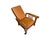 Brown Antique 1900's Mission Style - Morris Reclining Chair For Sale - Image 8 of 14