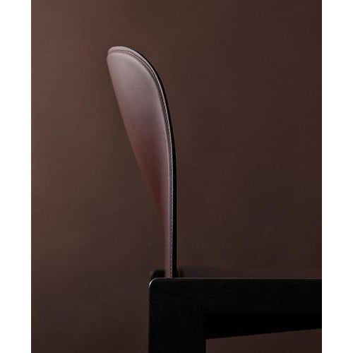 Animal Skin Scarpa 121 Chair in Wood and Leather by Afra & Tobia Scarpa For Sale - Image 7 of 15