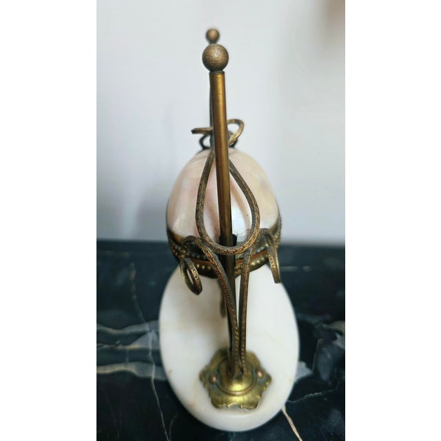Grand Tour Late 19th Century Grand Tour Era Palais Royal Egg-Shaped Trinket Box For Sale - Image 3 of 6