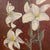 Impressionist 1800s Oil on Panel Still Life of White Lilies in a Period Gilded Frame For Sale - Image 3 of 8