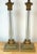 Early 20th Century Baccarat Attributed Gilt Bronze and Spiral Crystal Corinthian Column Lamps - a Pair For Sale - Image 9 of 13