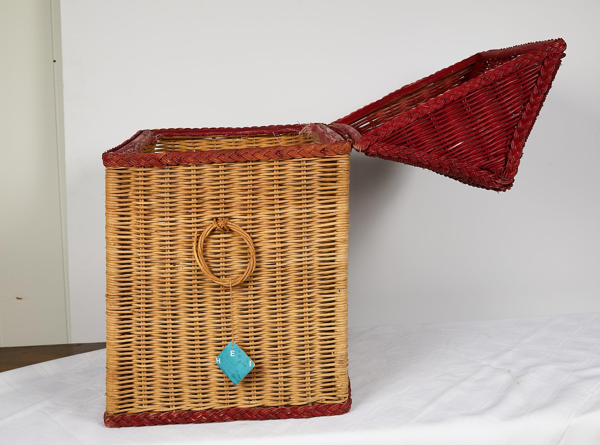 Wicker toy box clearance