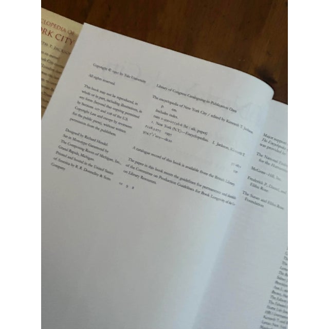 1995 the Encyclopedia of New York City by Kenneth T Jackson For Sale In New Orleans - Image 6 of 6