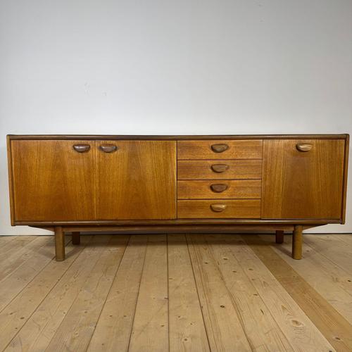 Mid-Century English Teak Sideboard, 1960s For Sale - Image 5 of 8