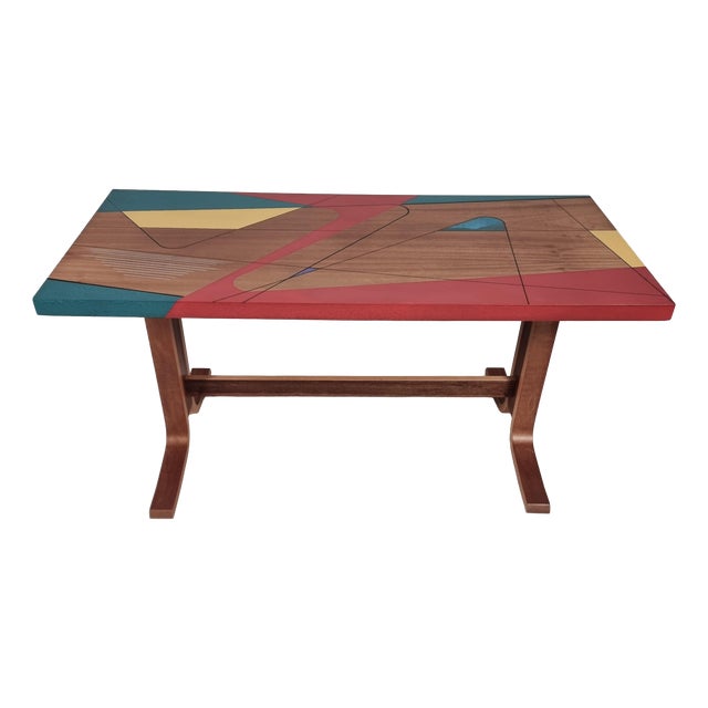 Vintage Beech Table, 1970s For Sale