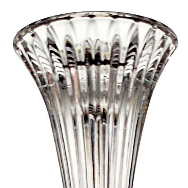 Late 20th Century Marquis by Waterford Corinth Crystal Candlesticks, Pair For Sale In San Francisco - Image 6 of 10