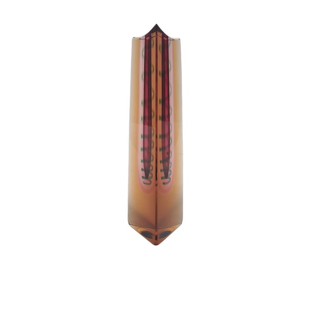 Art Deco Vase from Exbor, Former Czechoslovakia, 1950s For Sale - Image 12 of 17