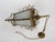 1950s 1950s Brass & Etched Glass Cross Lantern For Sale - Image 5 of 11