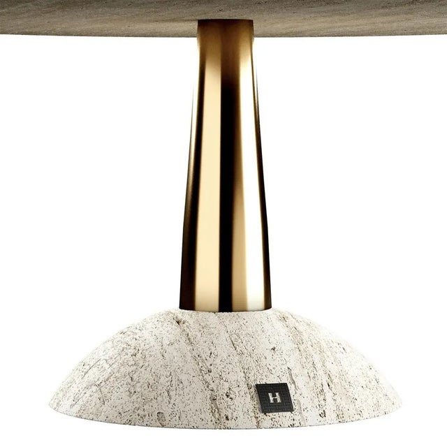 Modern Prymo Dining Table by HOMMÉS Studio For Sale - Image 3 of 4