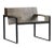 Greige 1990s Contemporary Bauhaus-Inspired Armchair For Sale - Image 8 of 8