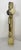 Large 1700's Antique Polychromed Carved Folk Art Wood Religious Crucifix Cross For Sale - Image 13 of 18
