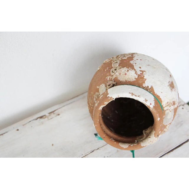 Ceramic 19th Century Antique Terracotta Octopus Trap Vase For Sale - Image 7 of 12