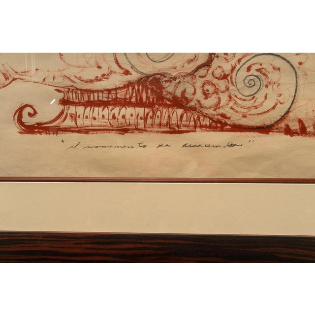 This large scale and amazing piece was acquired from a Palm Beach estate and was created by the Cuban artist Ernesto...