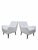 Mid 20th Century MCM Lounge Chairs Attributed to Charles Ramos, Newly Reupholstered - Pair For Sale - Image 5 of 11