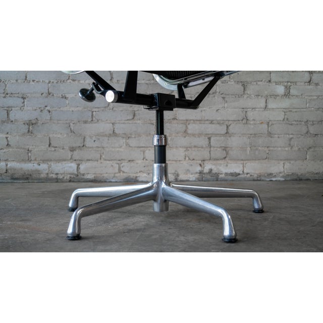 Herman Miller Eames Aluminum Group Mesh Chair For Sale - Image 11 of 17