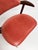1970s Red Colored Leather Cowhorn Chair, 1970s For Sale - Image 5 of 16