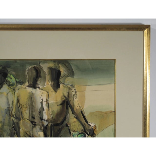 1960s Jonathan Scott, banana market, Circa 1960 For Sale - Image 5 of 6