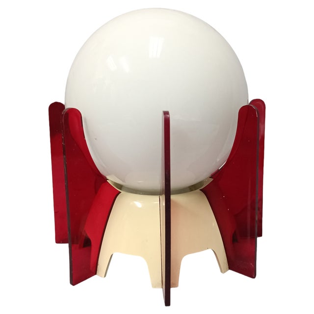Space Age Rocket Table Lamp, 1960s For Sale
