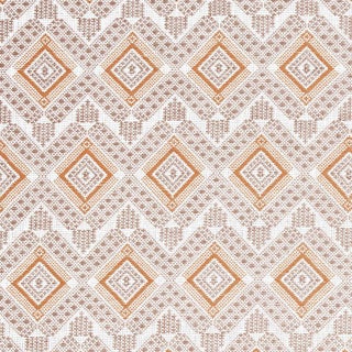 Schumacher X A Rum Fellow Ocosito Hand Woven Fabric in Castor For Sale