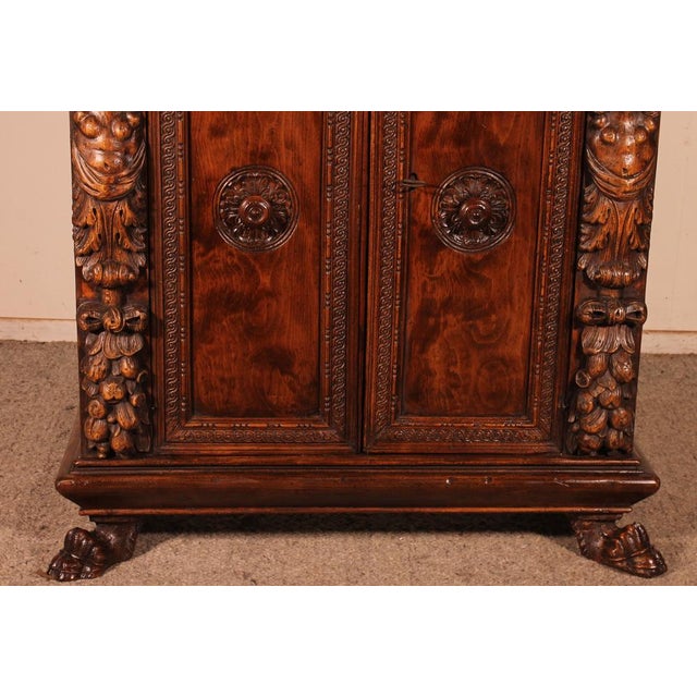 17th Century Italian 2-Door Buffet For Sale - Image 3 of 15