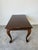 Vintage Georgian Style Carved Mahogany Wood Coffee Table With Claw Feet For Sale - Image 9 of 18