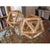 One-of-a-Kind Gilt Polyhedrons / Hanging Abstract Sculptures - A Pair For Sale - Image 4 of 11