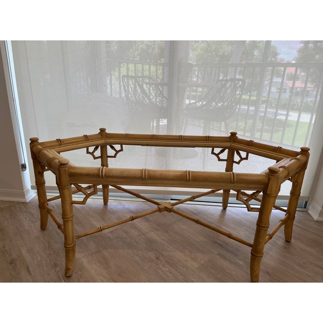 Thomasville Vintage Allegro Octagonal Coffee Table Attributed to Thomasville For Sale - Image 4 of 12