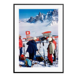 Toni Frissell 'Landed at the Haute Route' Archival Pigment Print Framed in Black For Sale