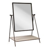 Vintage Paul McCobb Swivel Table Mirror Vanity for Bryce Originals For Sale