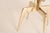 Pair of Sculptural Vintage Brutalist Candle Holders in Polished Brass For Sale - Image 13 of 13