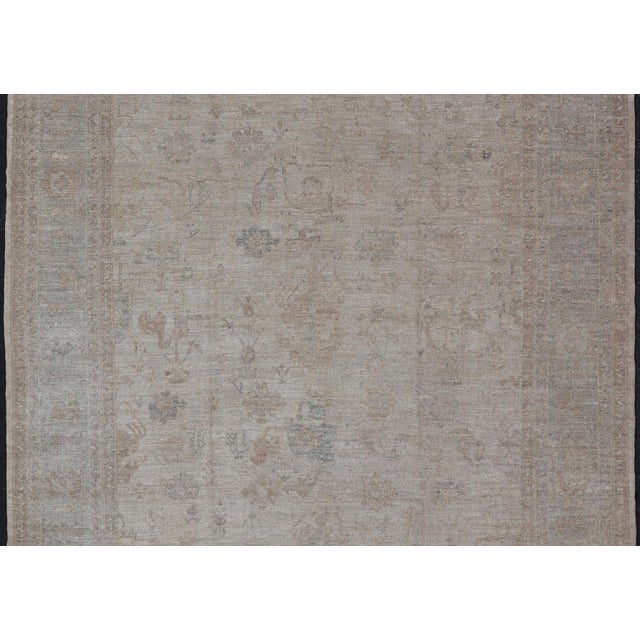 Large Angora Oushak Rug by Keivan Woven Arts 11'3" X14'5" For Sale In Atlanta - Image 6 of 14
