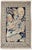 Vintage Hand-knotted Persian Nain rug from central Iran, known for its fine weave and detailed figural designs. Depicts...